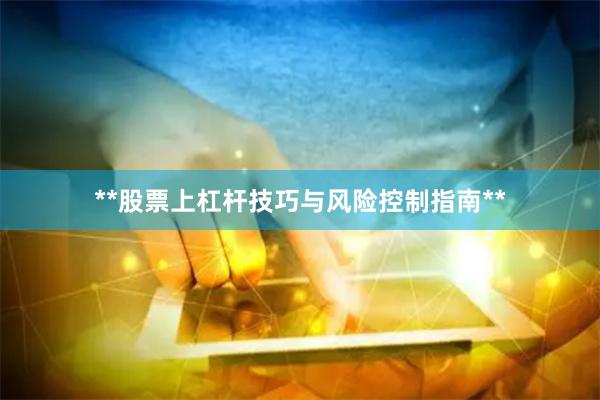 **股票上杠杆技巧与风险控制指南**